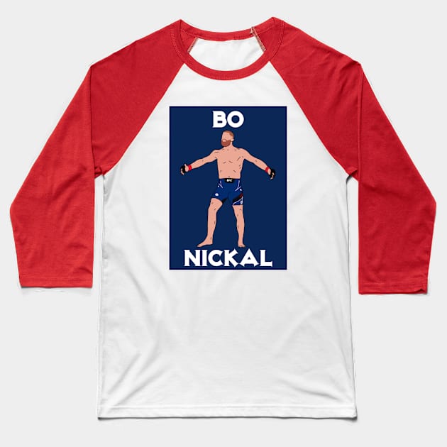 Bo Nickal Baseball T-Shirt by SportsByBeau